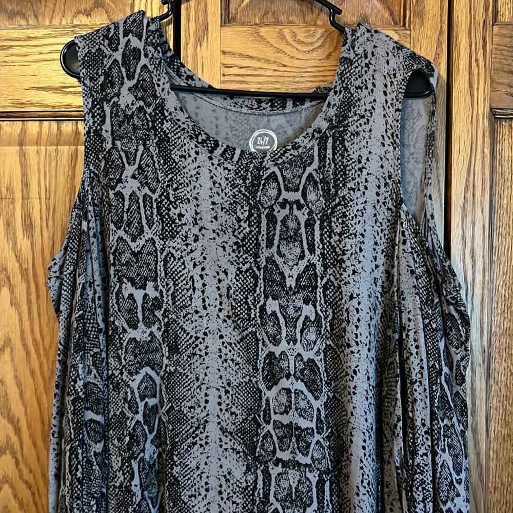 Snake Print Top
